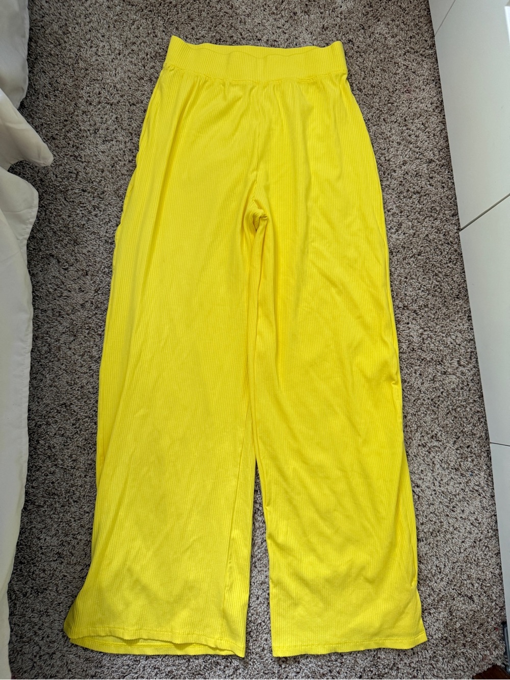 Tiger Friday Adult small Yellow Wide-LegPants